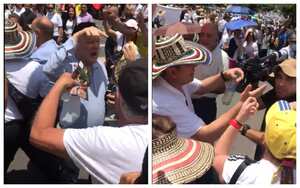 Periodistas de Telemedellín son agredidos en protestas del 26 de septiembre