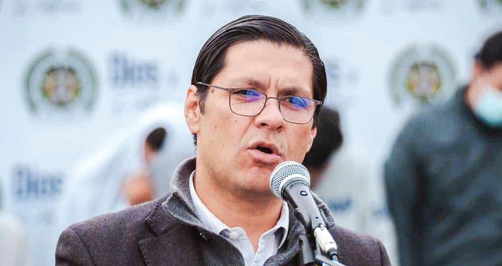 césar restrepo Secretario de Seguridad 