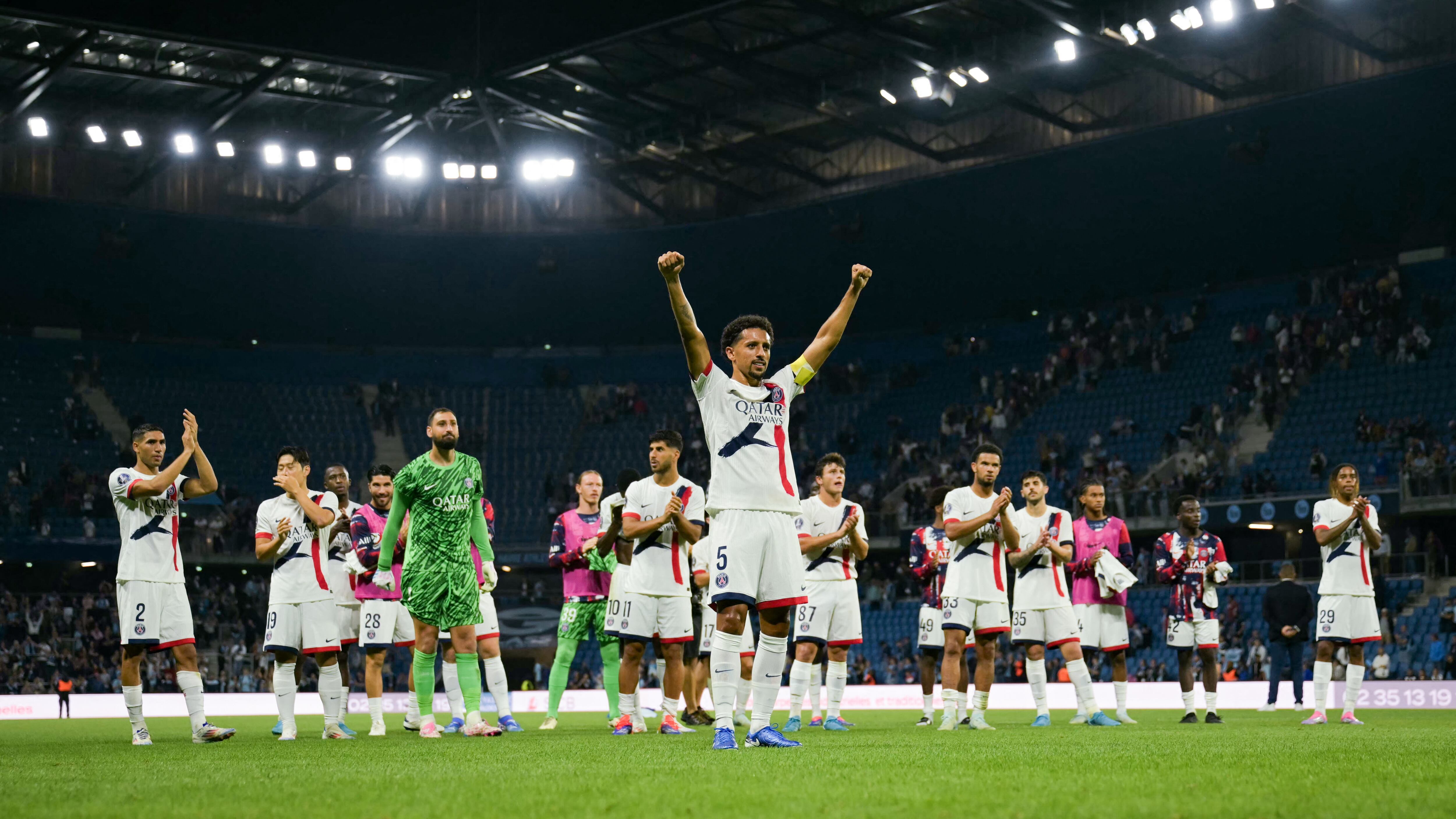 Le Havre vs PSG - fecha 1 - Ligue 1.