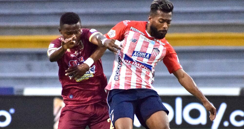 Deportes Tolima vs Junior. Foto: Prensa Dimayor