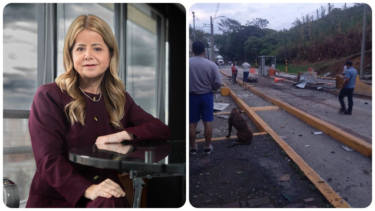 La ministra de Transporte se pronunció sobre el atentado con una motobomba contra el peaje El Mango, en el departamento del Cauca.