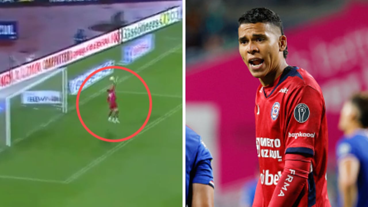 Error de Kevin Mier en el Cruz Azul vs. Querétaro.