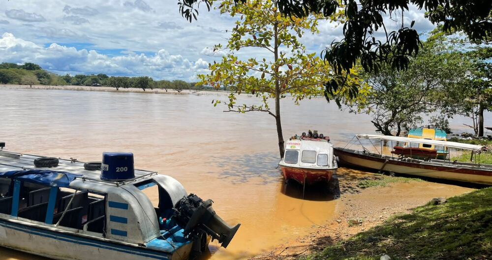 Río Nechí, jurisdicción del municipio de El Bagre, Antioquia.