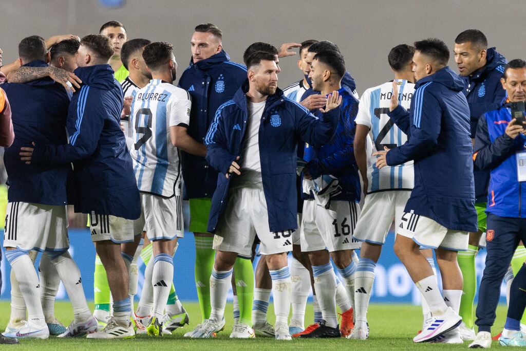 Lionel Messi con la Selección Argentina