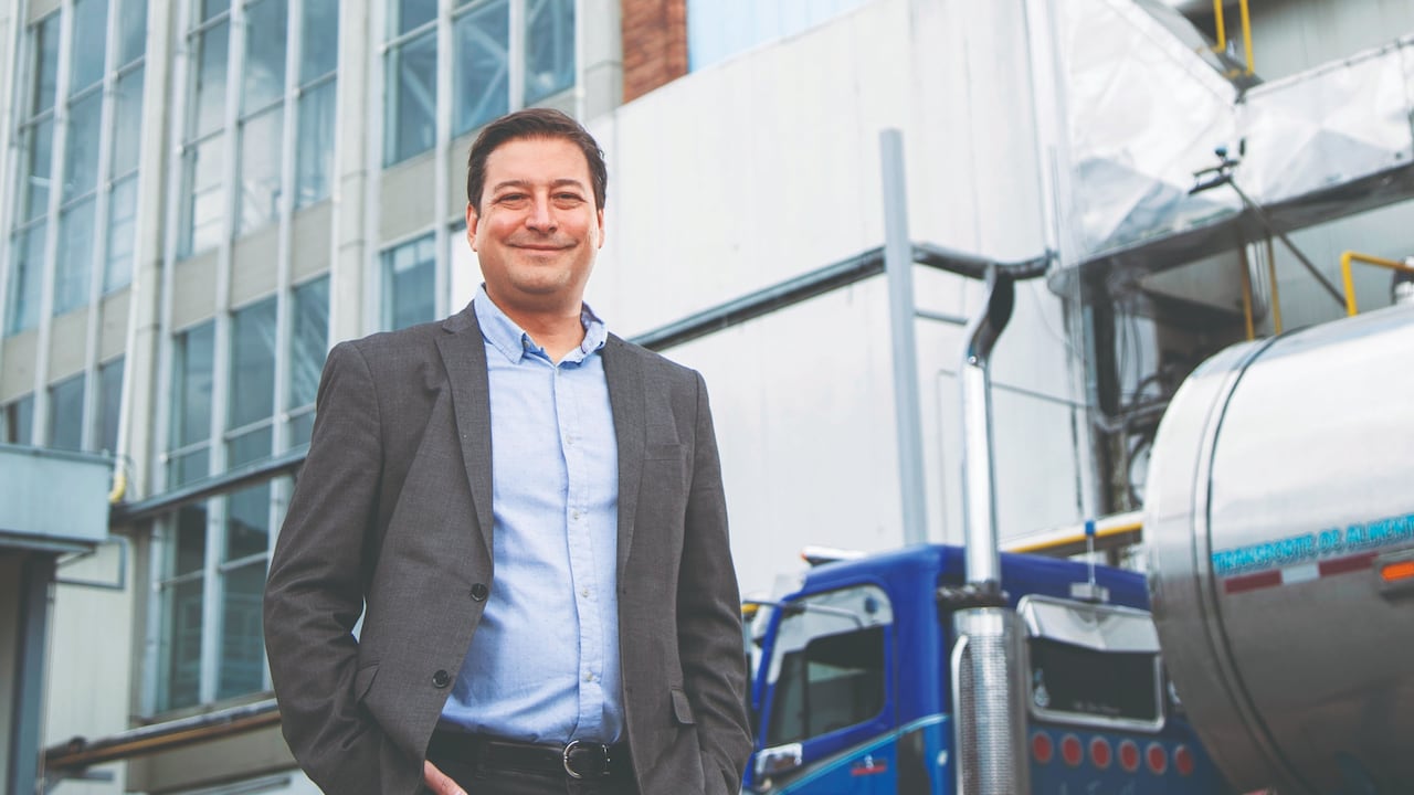 Juan Camilo Velásquez, CEO y presidente de Lactalis Colombia.