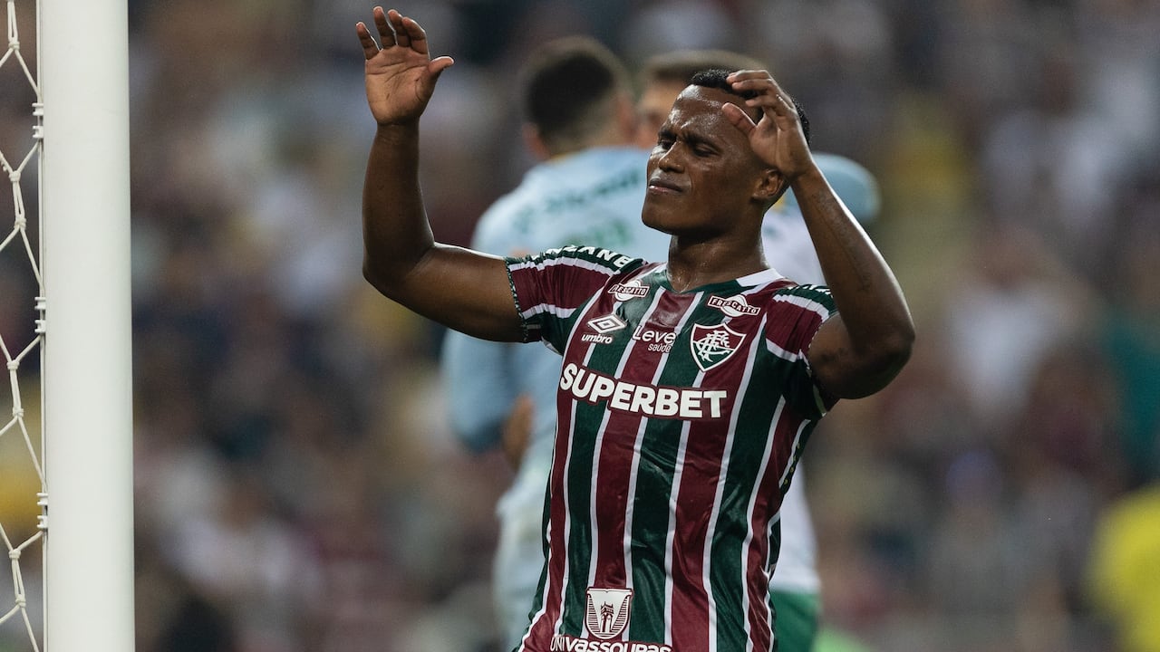 Jhon Arias, ídolo de Fluminense, cuyo futuro es incierto.