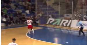 Gol en futbol sala de Rusia