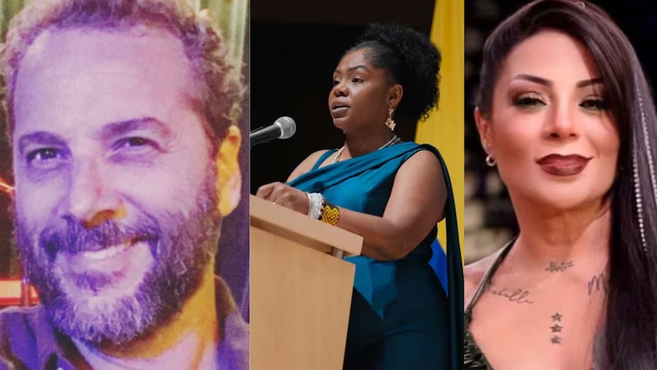 (Foto de derecha a izquierda) José Gaviria, Francia Márquez y Marbelle