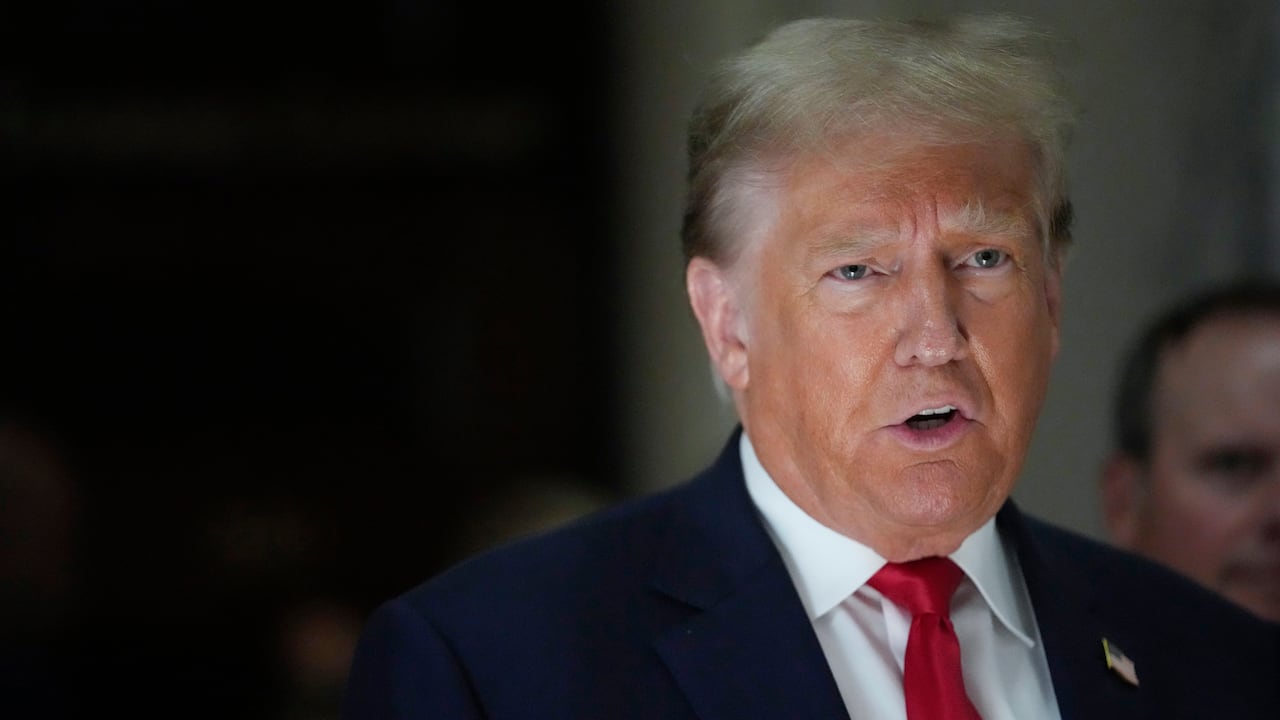 El expresidente Donald Trump.