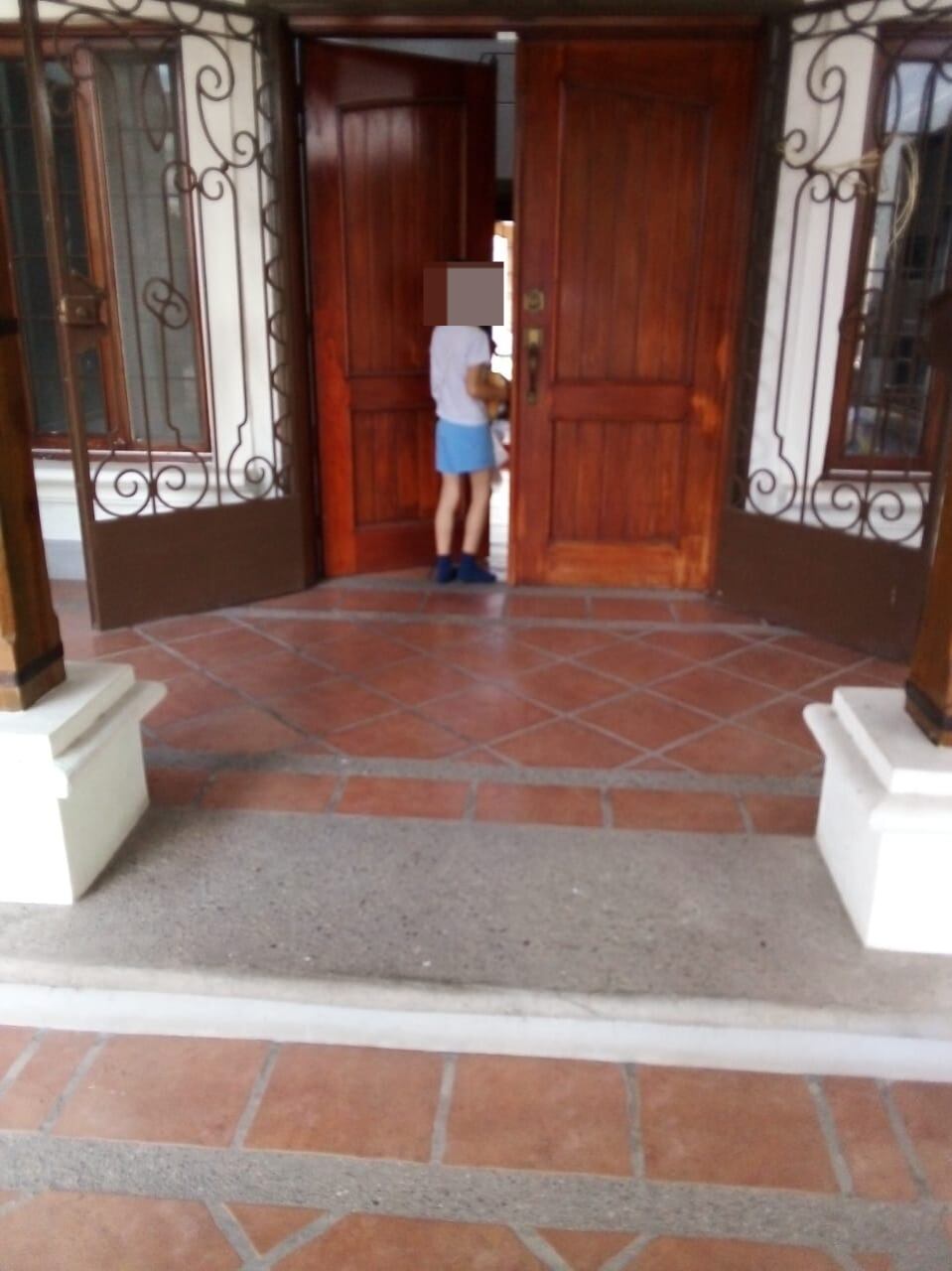 Esta es la imagen que dejaría en evidencia la presencia del menor en la casa de la funcionaria de la ONU, a pesar de que el ICBF informó que lo iba a dejar a disposición del Senaf, su homólogo en Honduras.