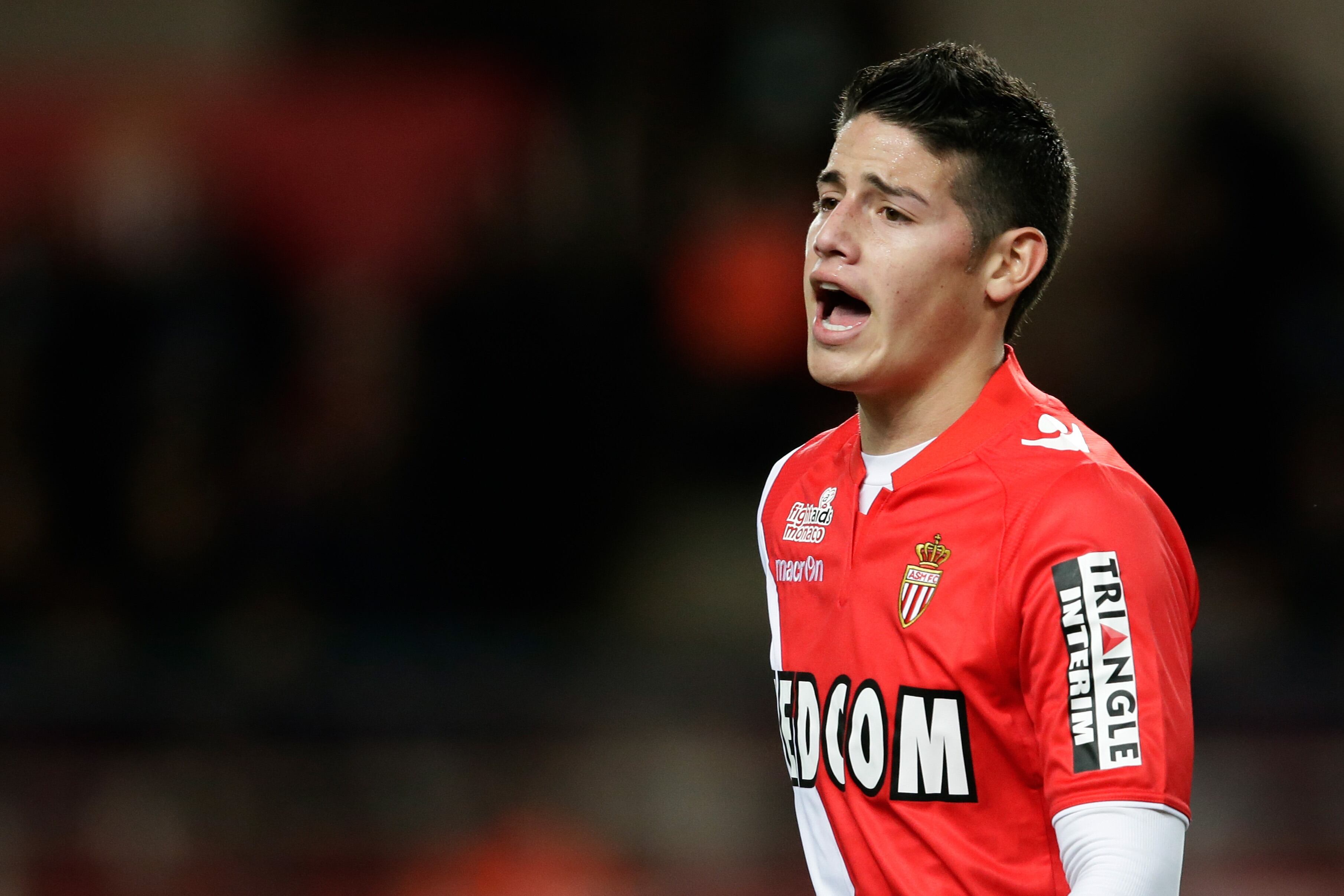 James Rodríguez en Mónaco.