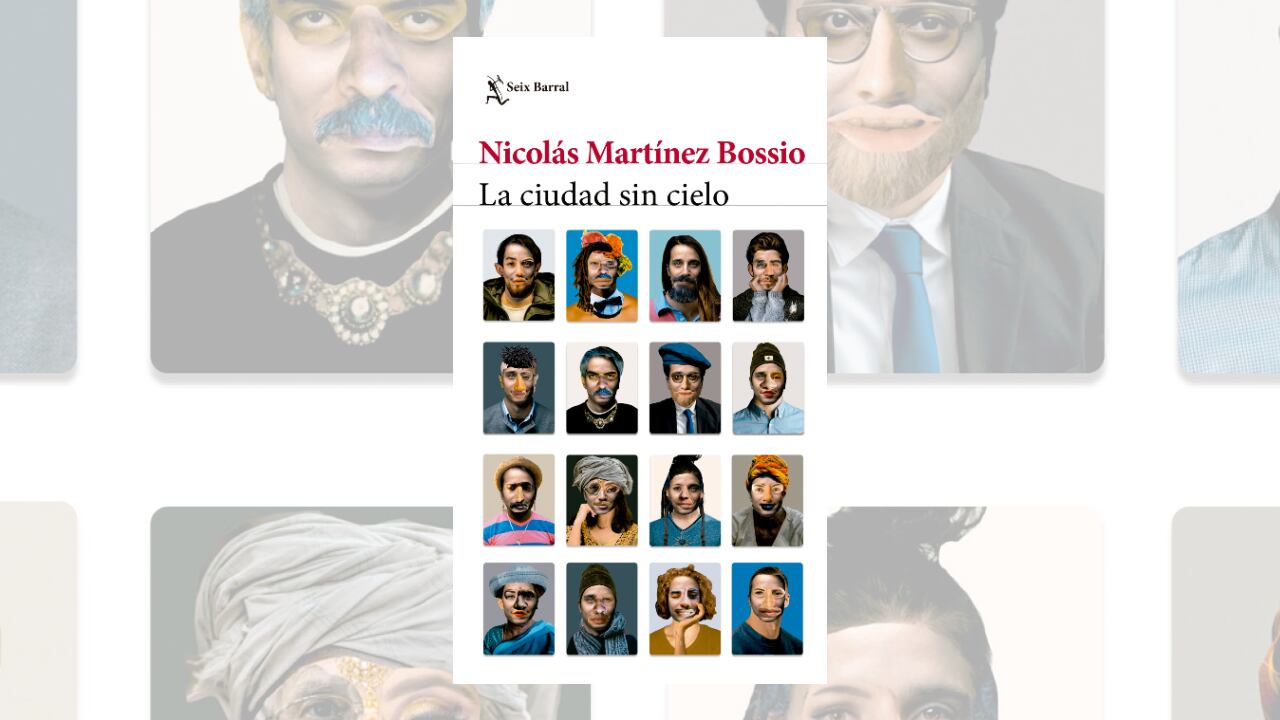 Portada - 'La ciudad sin cielo' de Nicolás Martínez.