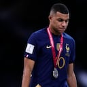 El jugador francés Kylian Mbappé.