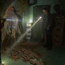 The Last of Us, escena de humano mutado por el hongo que causó la pandemia.