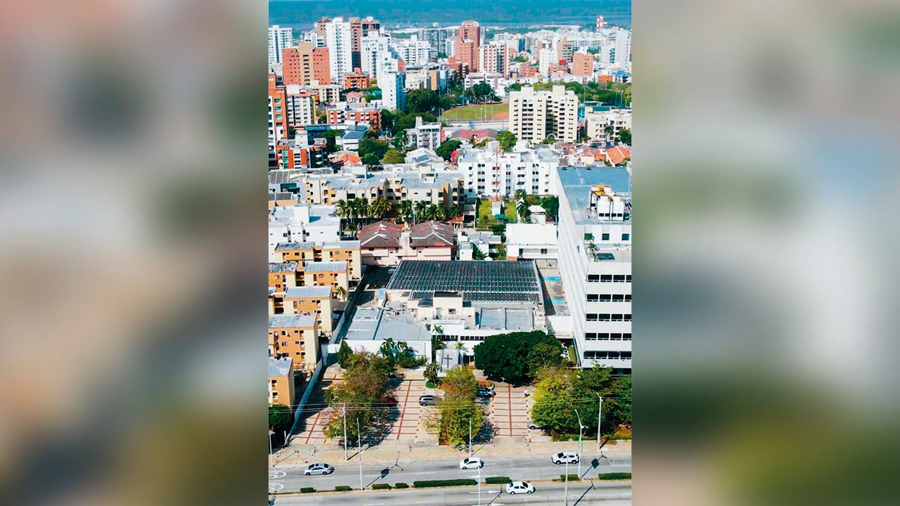Instalaciones de la iglesia Vida Abundante. 