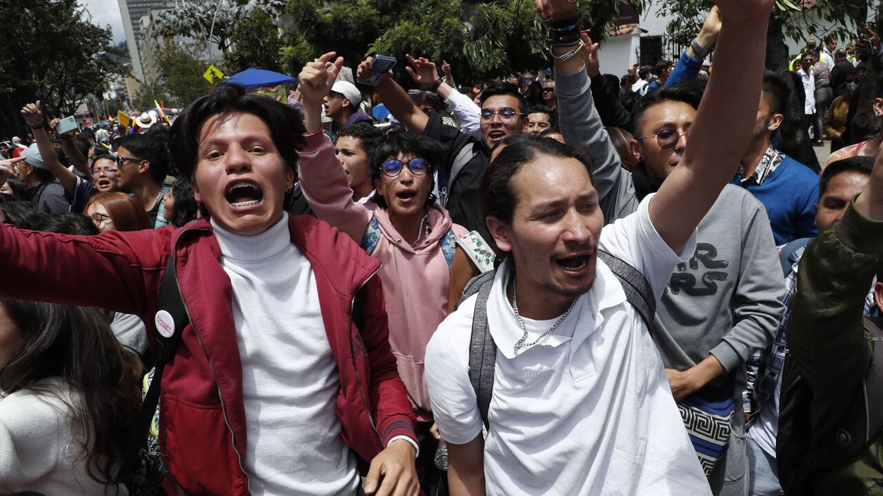 Marchas del 26 de septiembre en contra del Gobierno Petro.