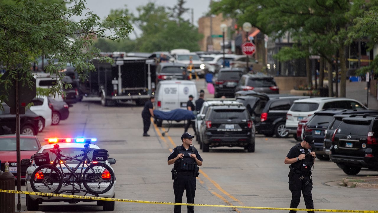 Al menos seis personas murieron y 19 resultaron heridas, según informes publicados. (Photo by Jim Vondruska / GETTY IMAGES NORTH AMERICA / Getty Images via AFP)