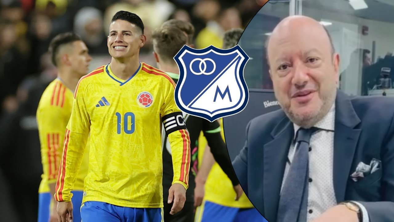 James Rodríguez y Julio Sánchez Cristo.