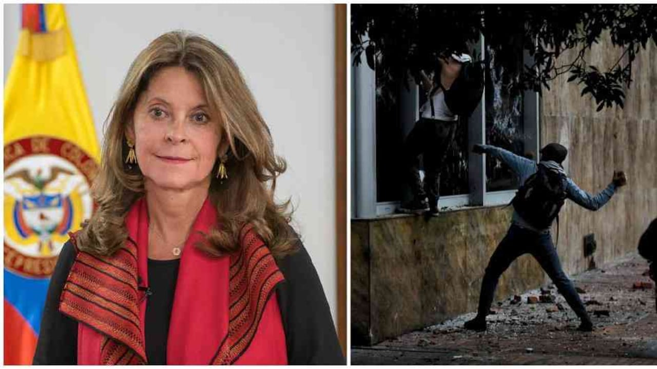 "Buena parte de esos encapuchados tienen que ser de los encapuchados que nos han mandado desde Venezuela, porque esos no son los estudiantes colombianos", aseguró Ramírez.