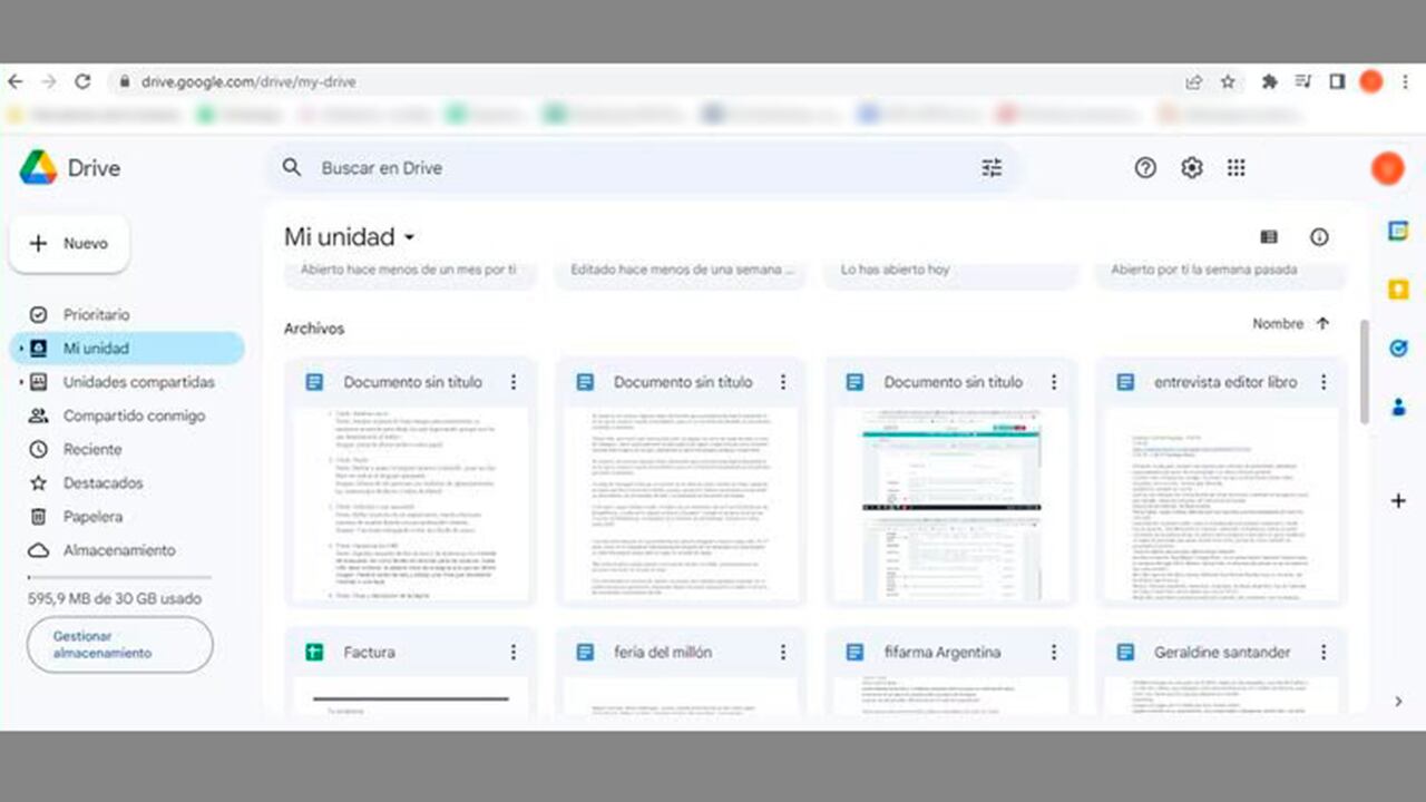 Google Drive es una herramienta de almacenamiento en la nuebe muy popular.