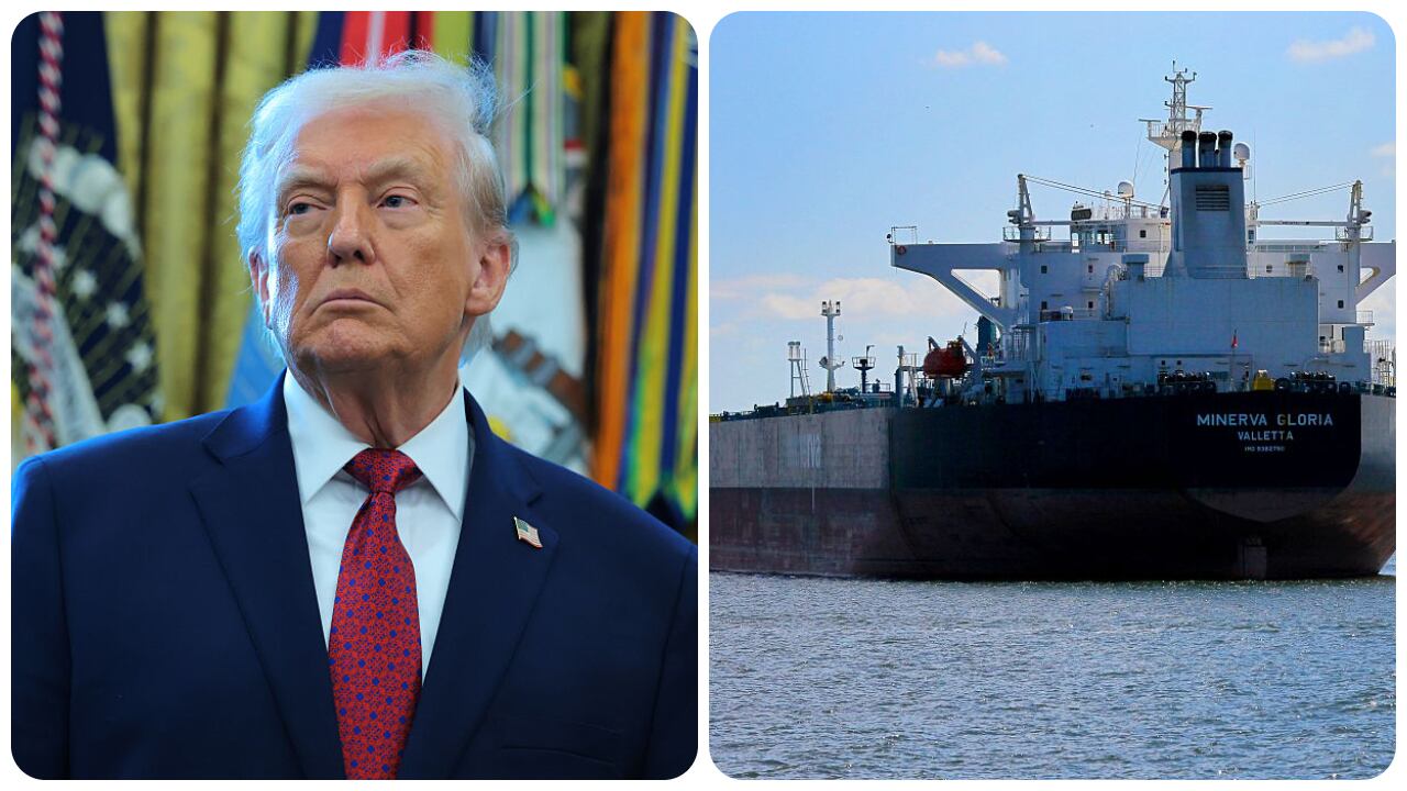 Trump ordenó un "bloqueo total" de los buques petroleros sancionados.