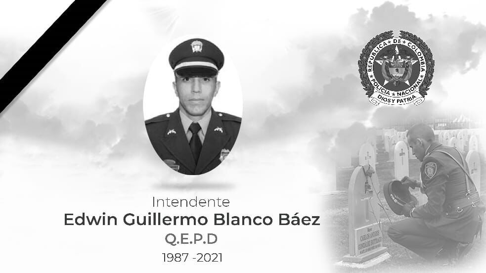 Policía asesinado en Antioquia