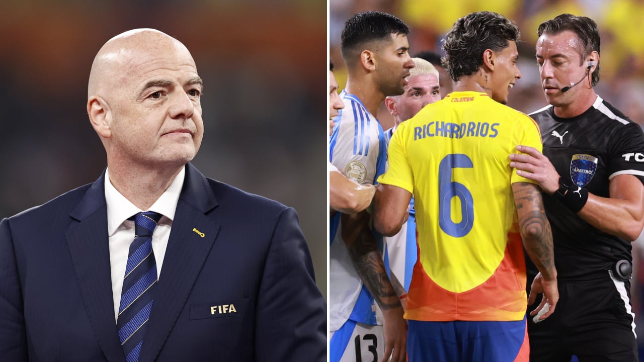 Gianni Infantino llenó de elogios al proceso de Néstor Lorenzo.