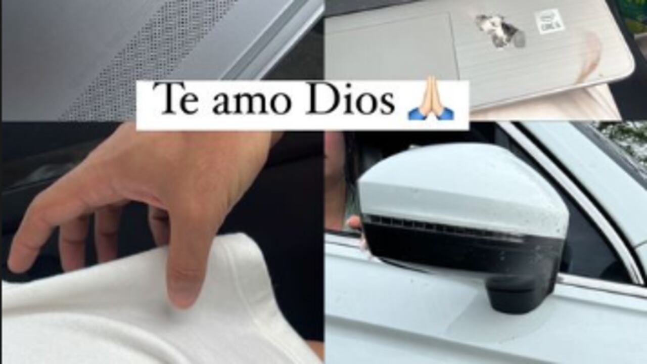 Imágenes del ataque que sufrió la influenciadora Andrea Valdiri.