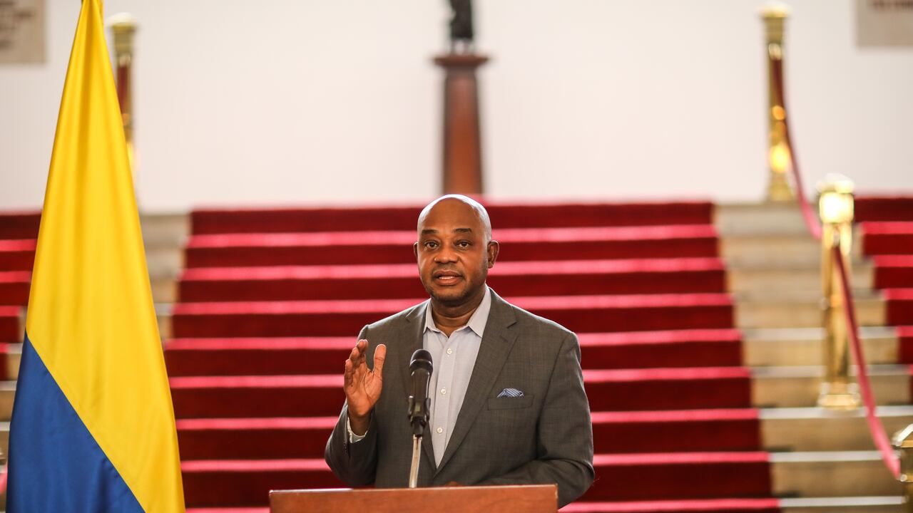 Rueda de prensa Cancillería, Luis Gilberto Murillo.