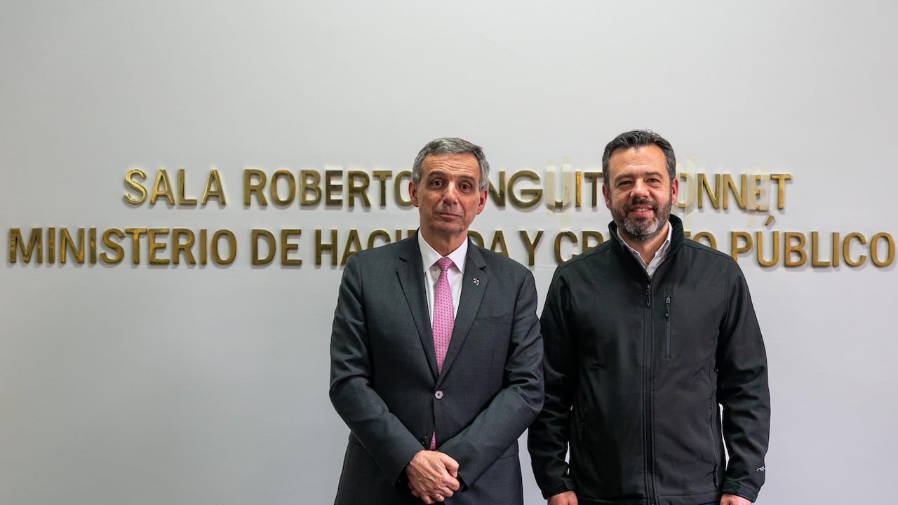 El alcalde Carlos Fernando Galán se reunió con el ministro de Hacienda, Miguel Gómez.