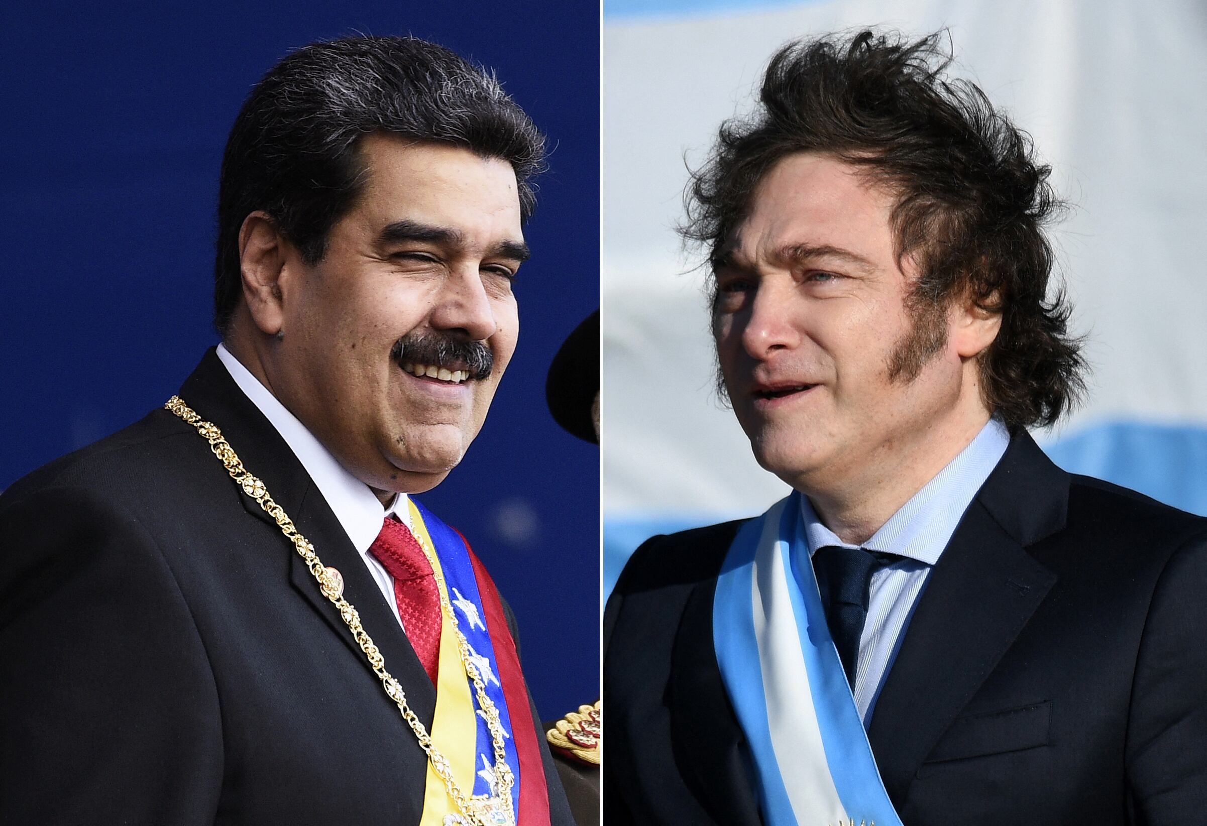 Nicolás Maduro Javier Milei