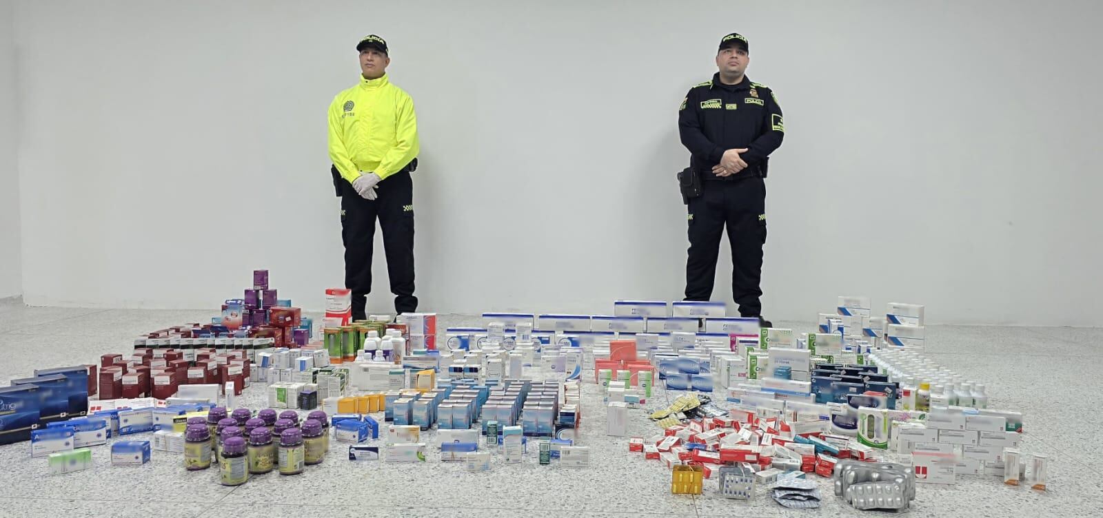 Medicamentos falsos incautados por la Policía en Barranquilla