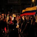 Paro Nacional Cedritos 140 cerca de la casa del Presidente