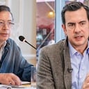 Gustavo Petro y Rodrigo Lara.