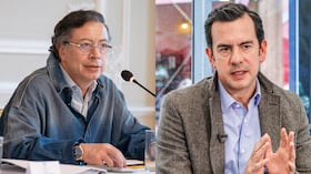 Gustavo Petro y Rodrigo Lara.