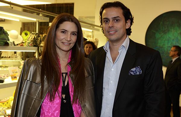 Marcela Bellini y Felipe Tascón.