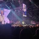 Laura Pausini estuvo en concierto en Bogotá