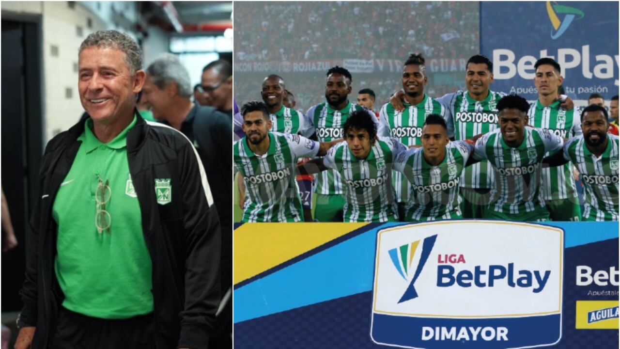 Pedro Sarmiento, técnico de Atlético Nacional.