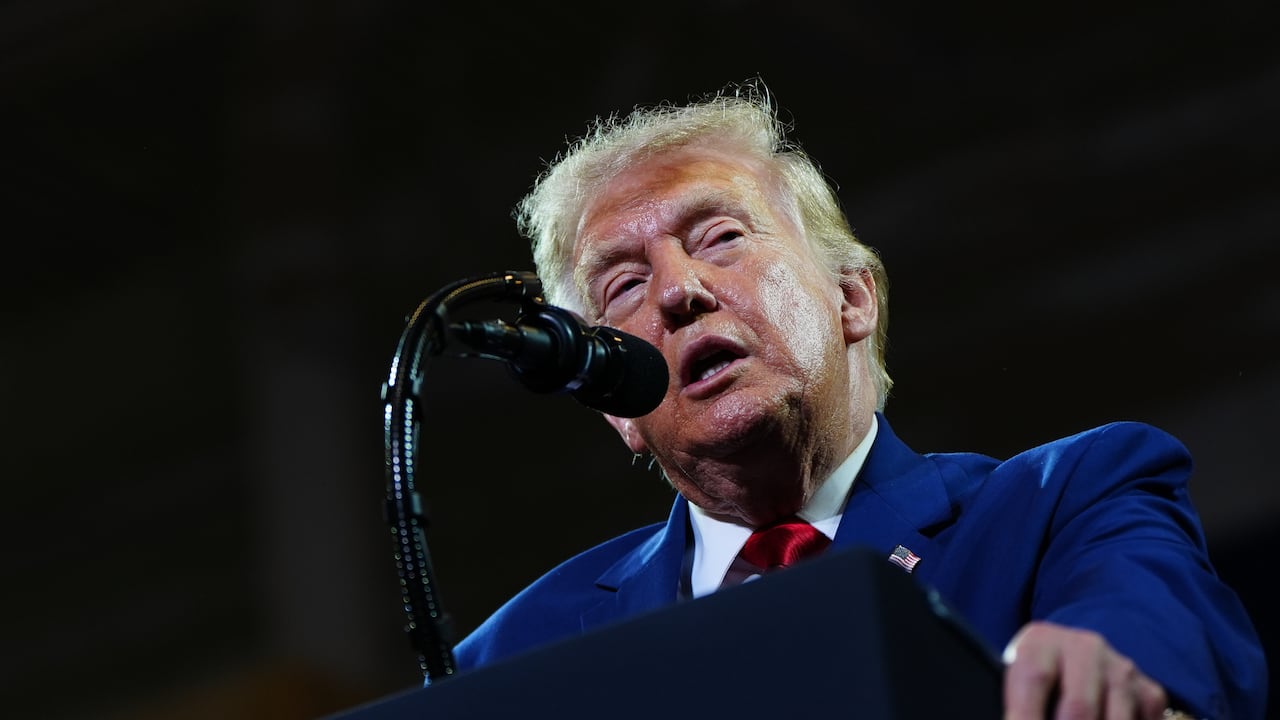 Donald Trump, presidente de Estados Unidos.