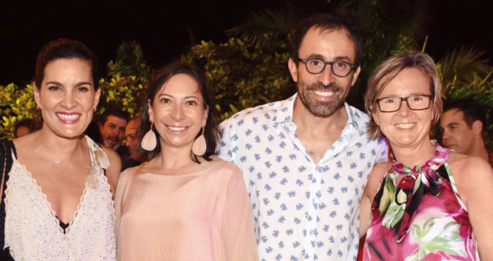 Vanessa de la Torre, Martha Ortiz, Diego Santos y Patricia Llombart Cussac.