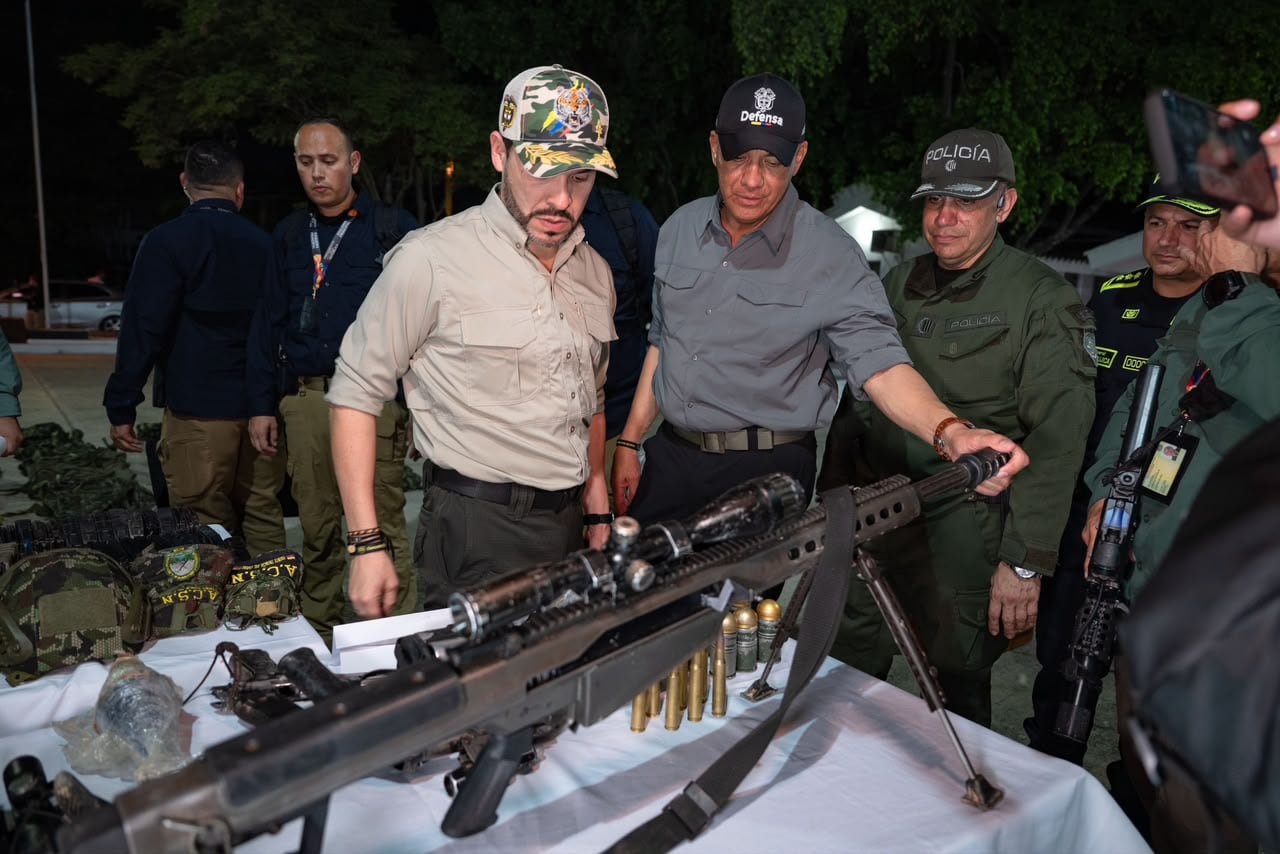 El fusil decomisado a Los Pachenca tiene la capacidad de derribar helicópteros.