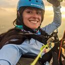 Hazaña: la equilibrista Susana Castilla cruzó en una cuerda el cañón del Chicamocha