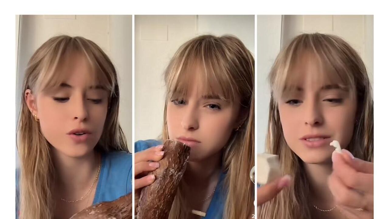 Su reacción se viralizó en TikTok.