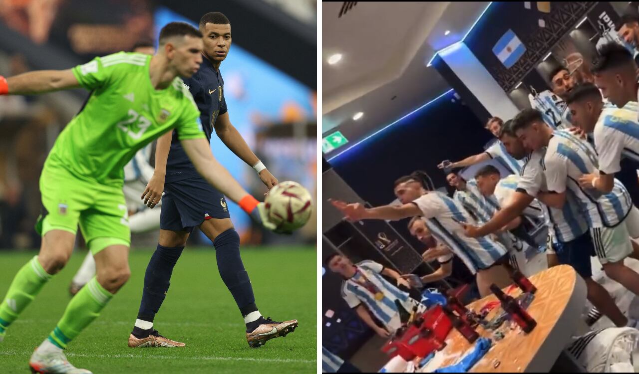 'Dibu' Martínez cantó el conocido: "un minuto de silencio...".