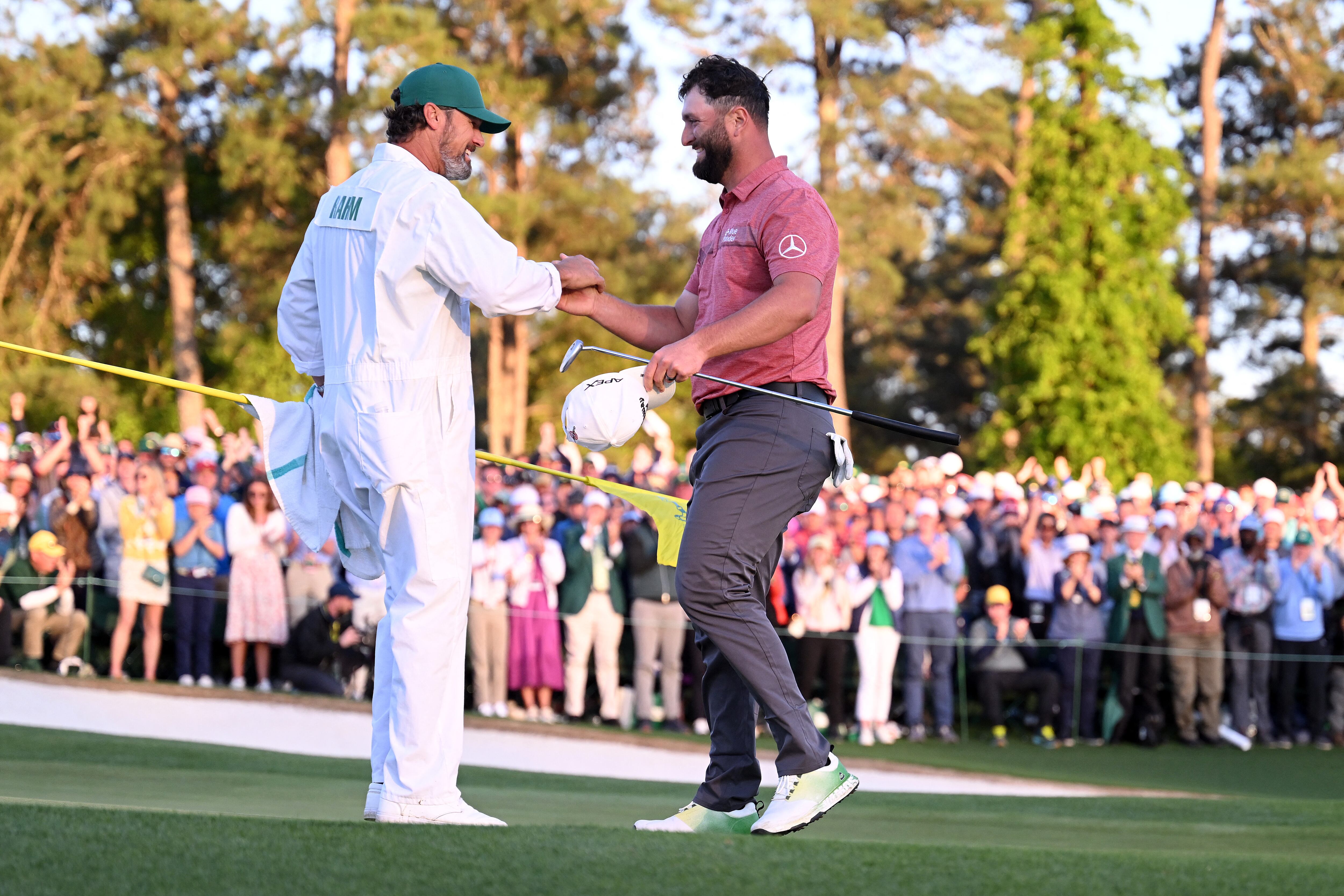 El español Jon Rahm se convirtió este domingo en el nuevo campeón del Master de Augusta. Christian Petersen/Getty Images/AFP (Photo by Christian Petersen / GETTY IMAGES NORTH AMERICA / Getty Images via AFP)