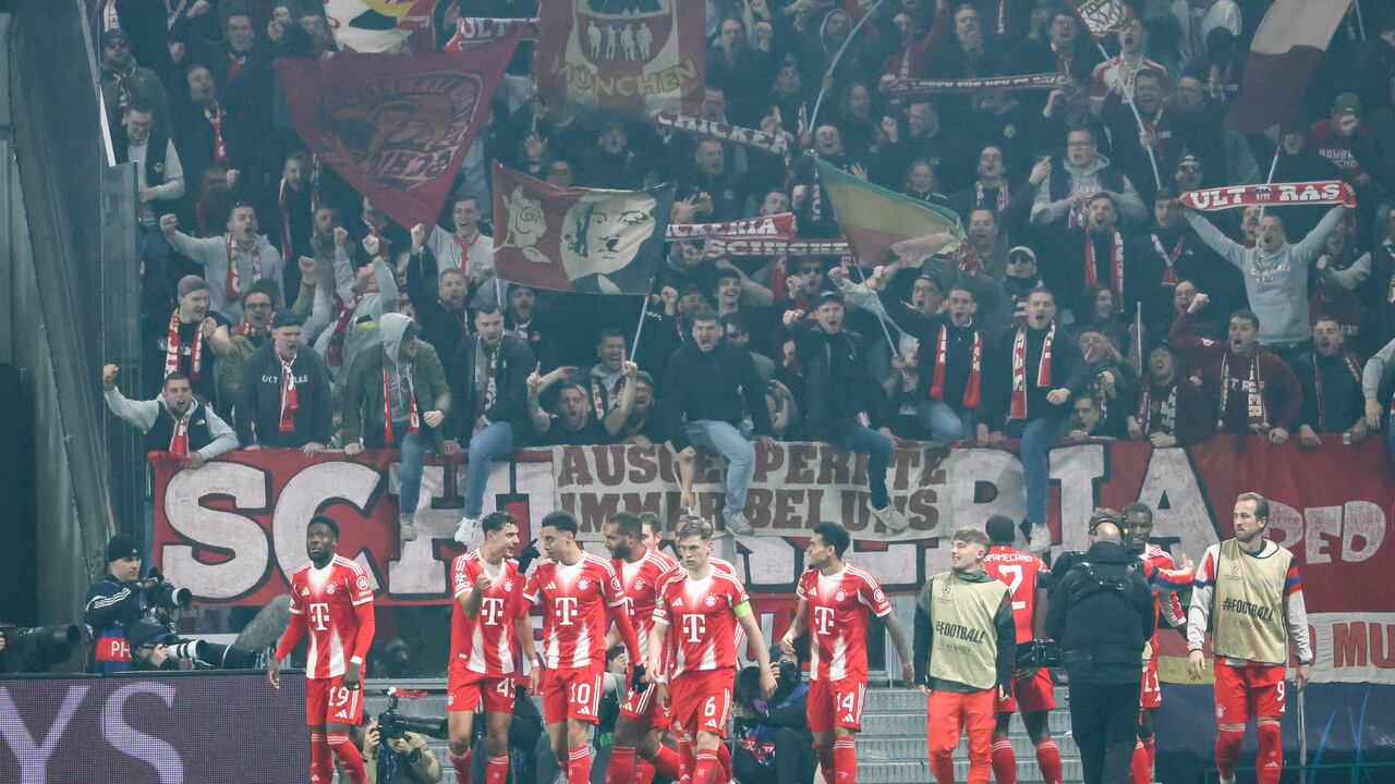 Bayern Múnich en el juego de ida de octavos de final ante Atalanta por UCL