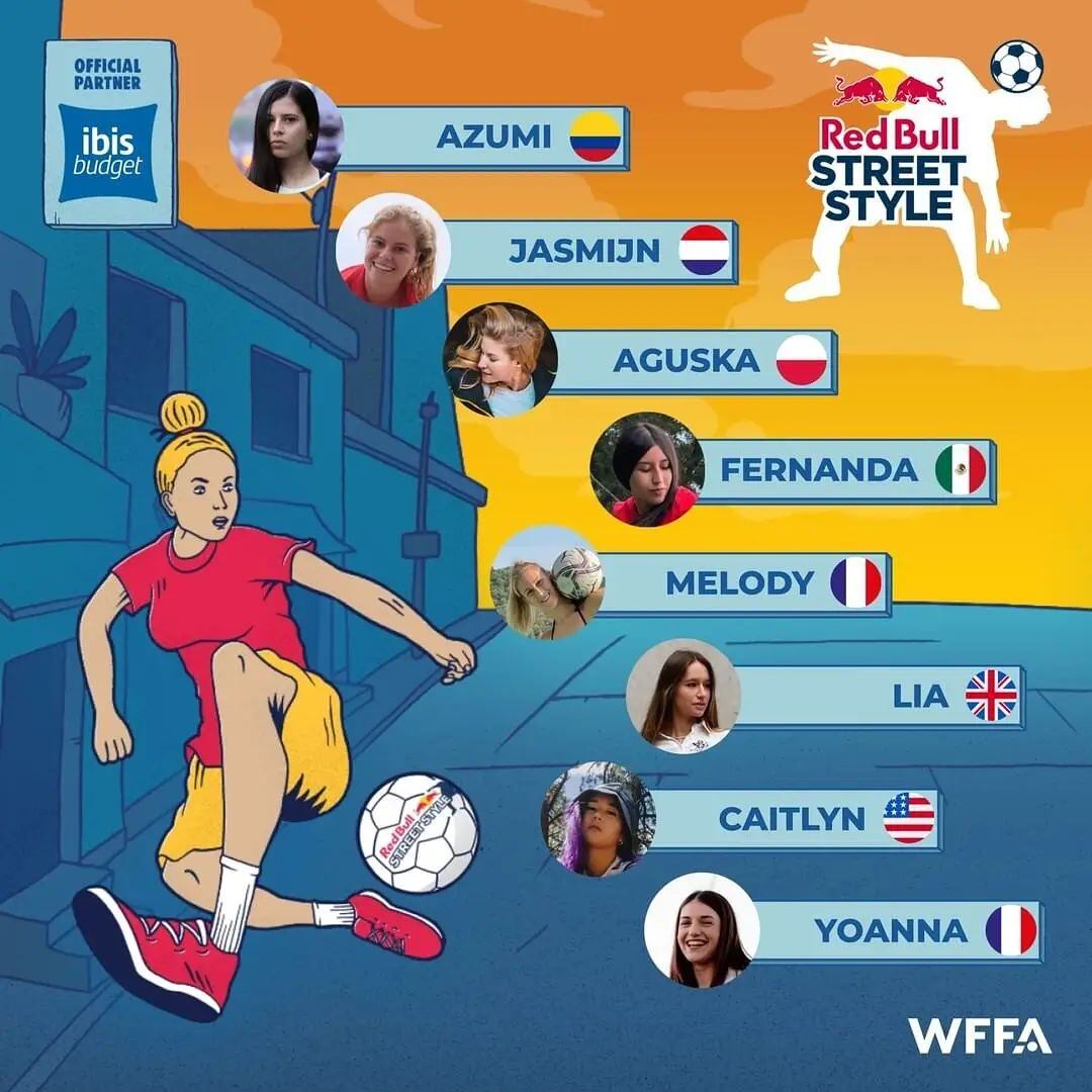 Angie Cepeda clasiofica al mundial de fútbol freestyle en España