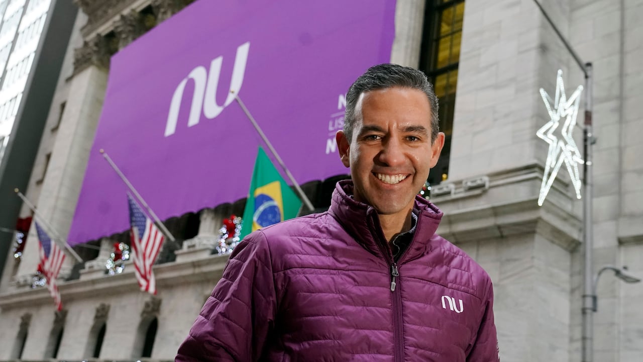 David Vélez, fundador de Nu Bank. (AP Photo/Richard Drew)