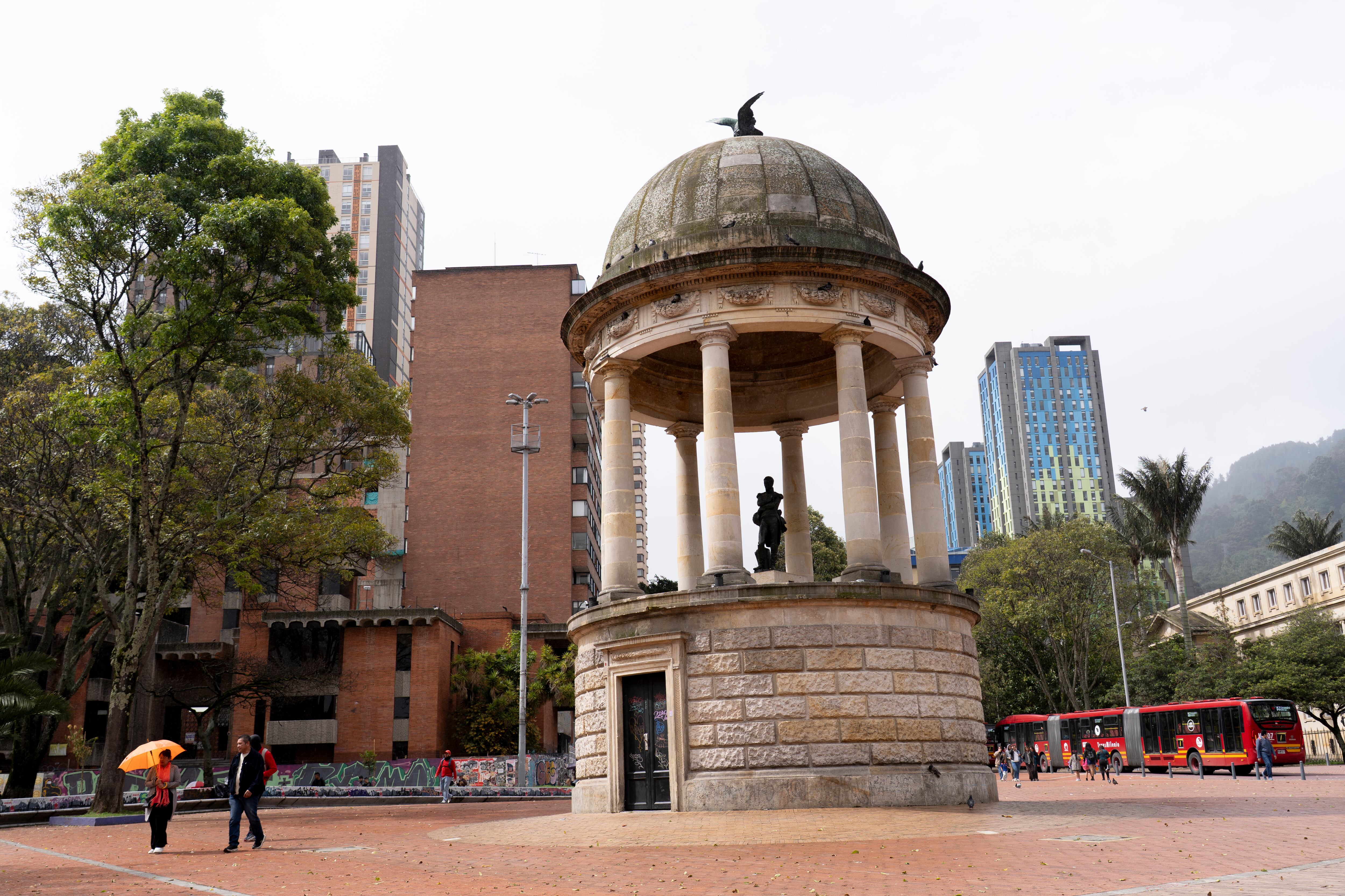 El Parque de los Periodistas fue uno de los escenarios elegidos para las muestras culturales.