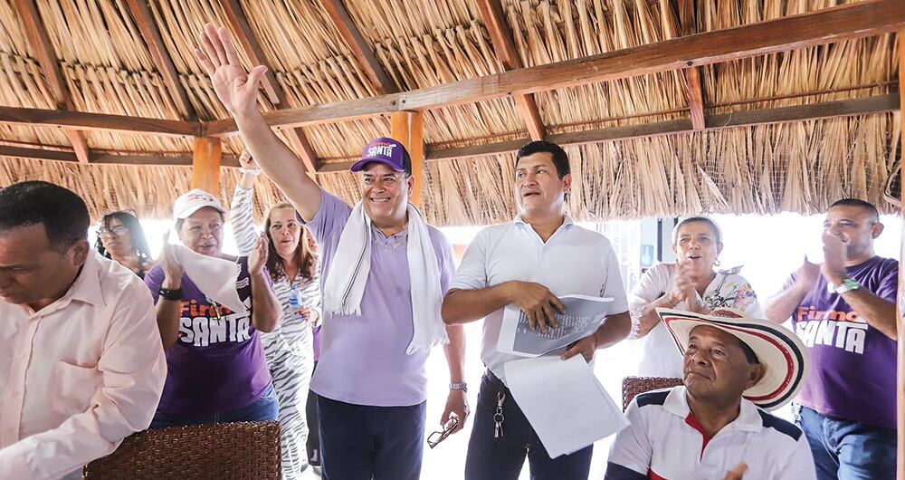 Santander Lopesierra consiguió el aval de la Registraduría para su candidatura a la Alcaldía de Maicao. 